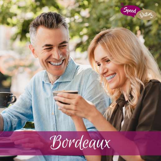 Speed Dating 50 ans et + à Bordeaux on Sunday, November 10, 2024 at 5:00 PM