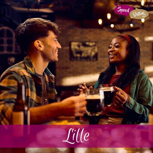 Speed Dating à Lille on Thursday, September 26, 2024 at 8:30 PM